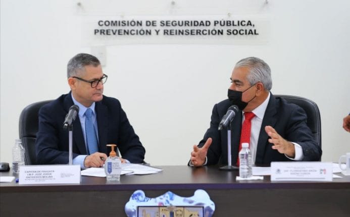 Informa Secretario de Seguridad acciones para mantener el orden y la paz en Tamaulipas