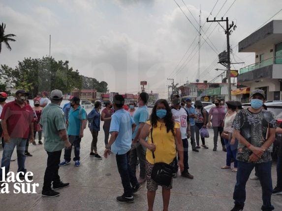 Pescadores bloquean calles de Altamira