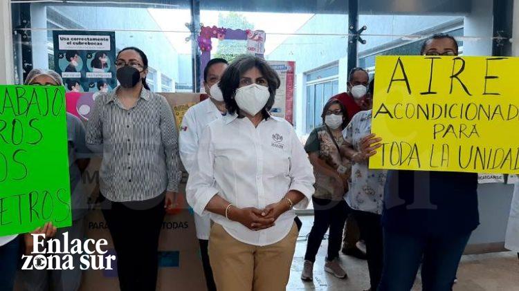 Exigen mayores condiciones laborales personal medico del ISSSTE.