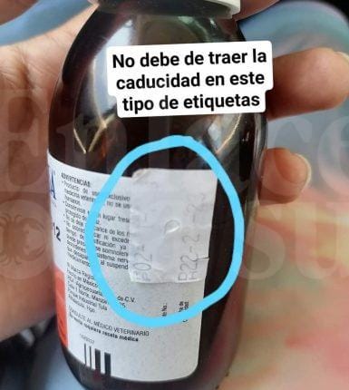 Denuncian venta de medicamentos veterinarios caducados en AltamiraDiana Del Ángel