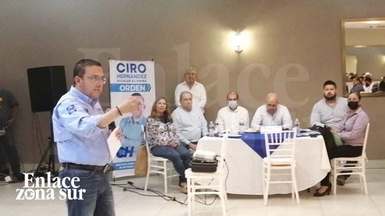 El Desarrollo Económico es fundamental para el crecimiento de Altamira: Ciro Hernández.