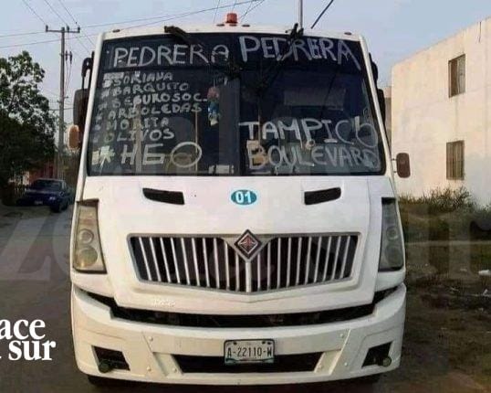 Crean ruta Pedrera – Av Hidalgo, con tarifas económicas.