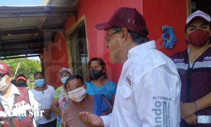 Armando Martínez brindara total apoyo a ejidatarios y pescadores de Altamira.