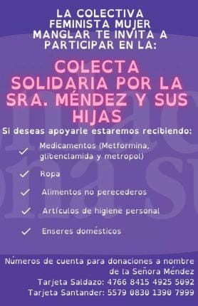 Invitan a donar medicamentos y alimentos para familia que perdió su casa en Altamira