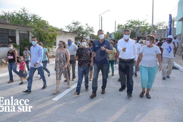 Tampico Inaugura Chucho Nader nueva vialidad en la zona norte