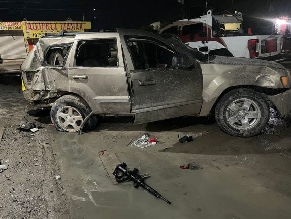 Guardia Estatal realiza aseguramiento tras agresión en Reynosa