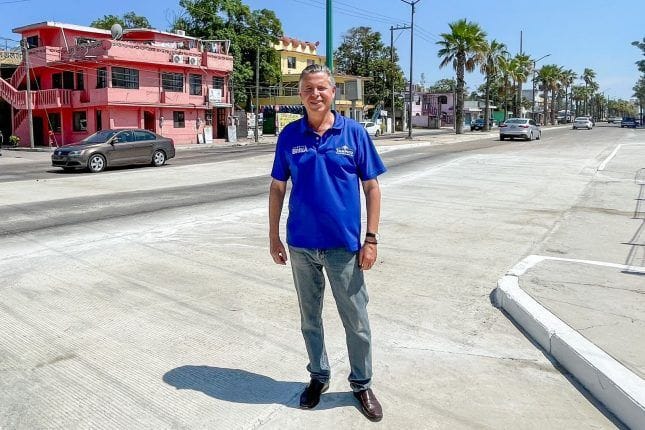 Entrega Chucho Nader Reconstrucción de Vados en el Bulevar Adolfo López Mateos
