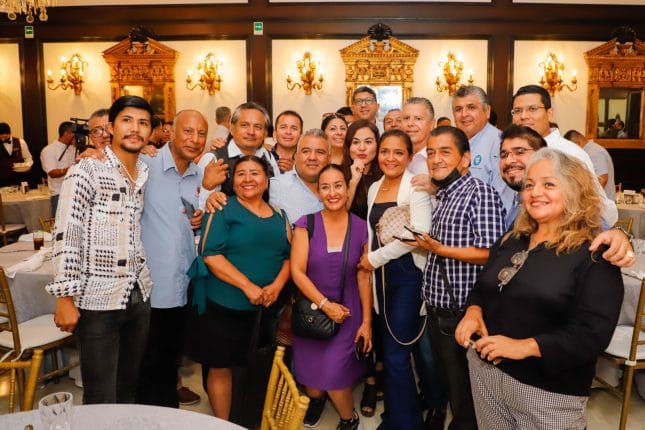 Conmemora Chucho Nader Libertad deExpresión con Comunicadores de la Zona