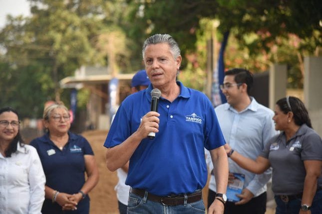 Pone en Marcha Chucho Nader Nuevas Obras de Pavimentación en la Zona Norte