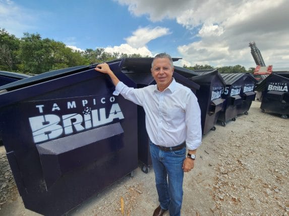 Incorpora Chucho Nader Más Contenedores de Basura para Optimizar el Servicio de Recolección