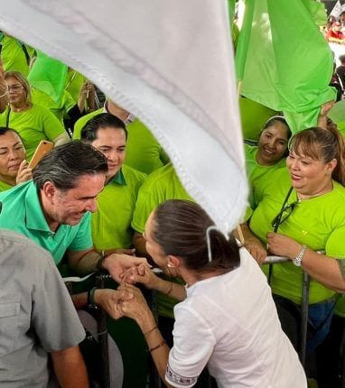 LOS VERDES GANAREMOS CON CLAUDIA: MANUEL MUÑOZ