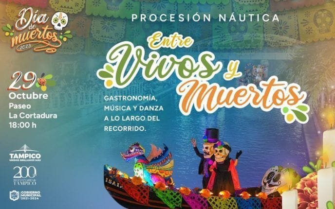 Procesión Náutica «Entre Vivos y Muertos» por el Paseo La Cortadura