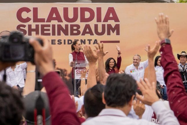 Acompaña Adrián Oseguera a la Dra. Claudia Sheinbaum en la gira del Sur de Tamaulipas