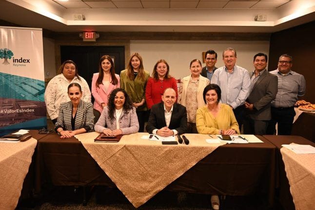 Con Claudia Sheinbaum, trabajaremos de la mano con Index Reynosa para generar prosperidad compartida: Olga Sosa