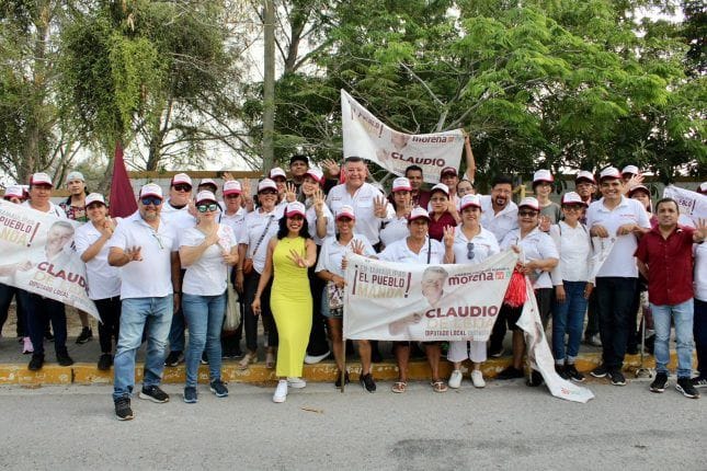 “Entre más votos tenga un candidato, más fuerza para gestionar tendrá”: Claudio De Leija.