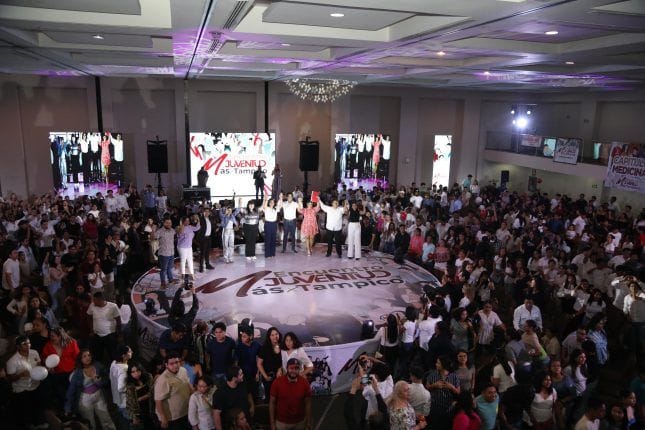 Jóvenes tampiqueños firmes aliados del proyecto de Mónica Villarreal Anaya