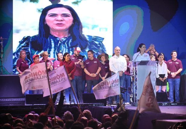 Grandioso cierre de campaña de Mónica Villarreal Anaya