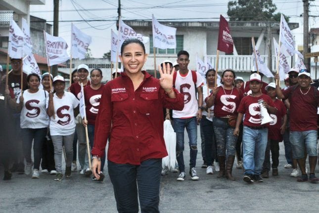 En la recta final de campaña Tampico decide por Sabrina Morales