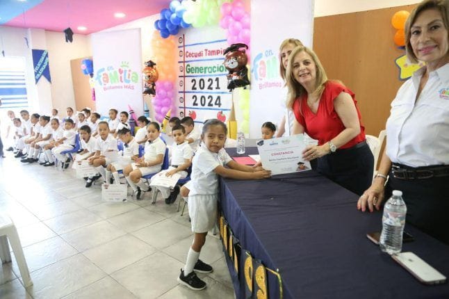 Brinda DIF Tampico Notable Impulso a la Educación Preescolar