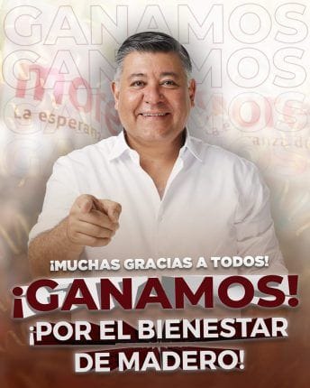 Es Claudio De Leija Virtual Ganador por la Diputación en el Distrito 20 de Cd. Madero.