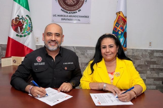Firman convenio de colaboración la “Oficina de Gestión para el Bienestar” y la UAT Tampico en beneficio de los altamirenses.