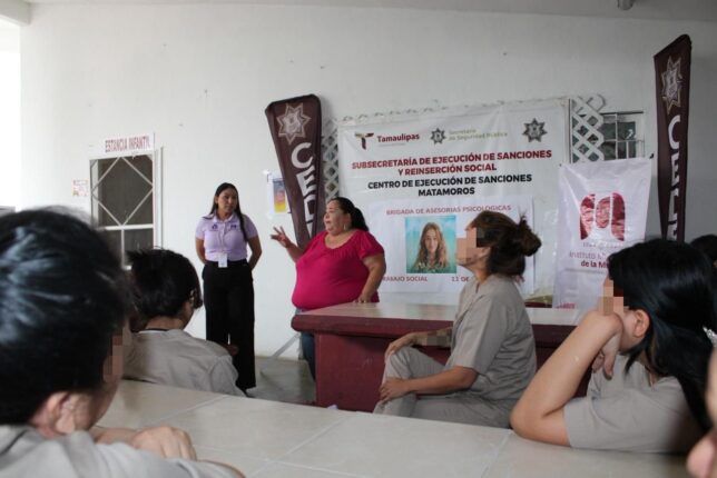 Mujeres privadas de la libertad reciben atención psicológica a través de brigada de salud mental