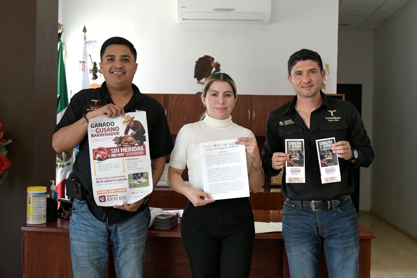Concluyen barridos de tuberculosis bovina en Bustamante, Jaumave y Palmillas